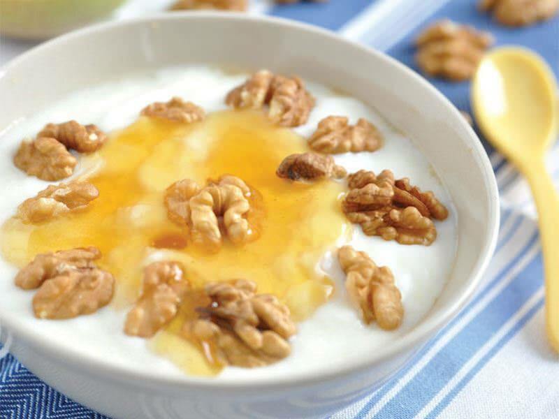Ořechový jogurtový recept pro kojence