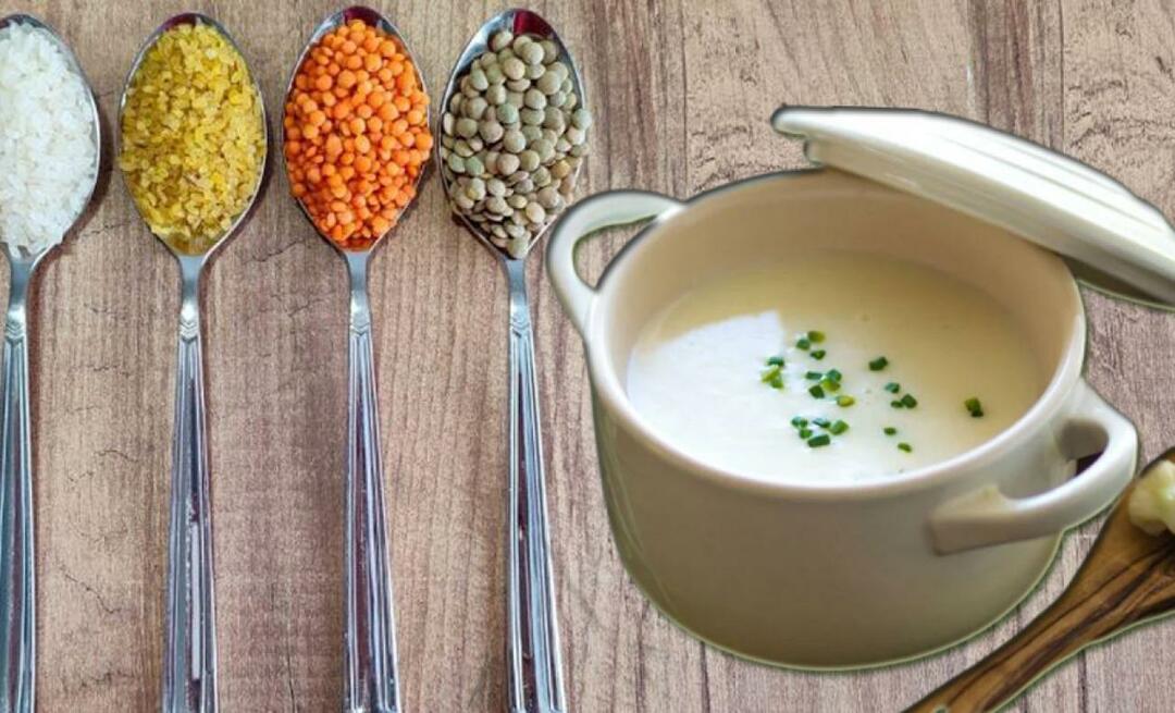Jak připravit 4 polévkové lžíce polévky? Zde je recept na polévku se 4 lžícemi, která rozbije patro!