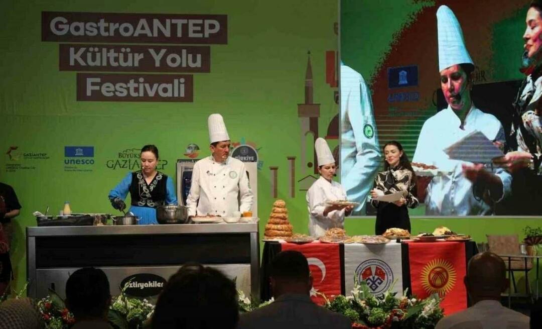 Festival GastroANTEP Culture Road pokračuje s nadšením