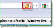 jak se přihlásit k odběru Windows Live People rss aktualizace pomocí firefox