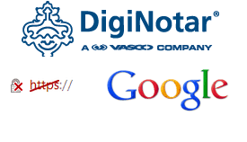 Certifikát zabezpečení podvodné digiNotar Google Fraudulent