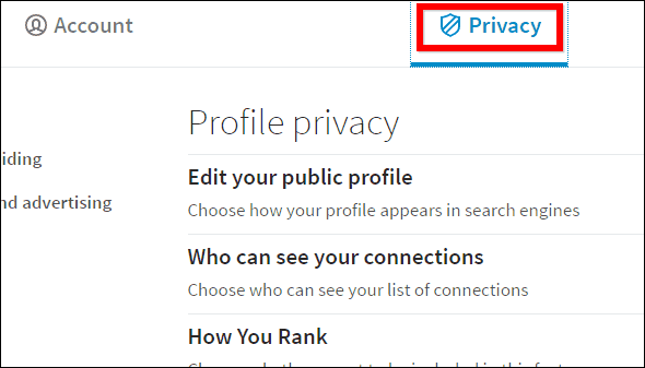Propojená karta soukromí