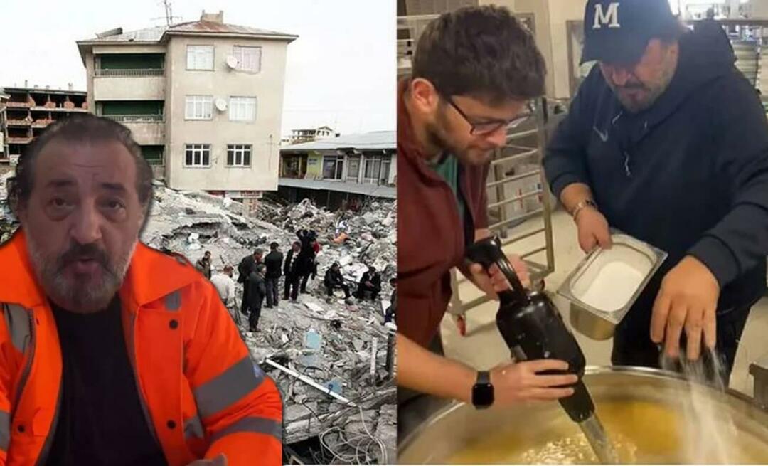 Náčelník Mehmet Yalçınkaya, který tvrdě pracoval v oblasti zemětřesení, všechny vyzval! 
