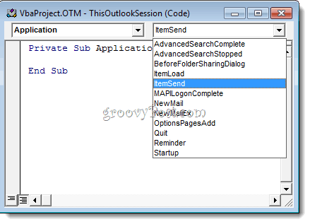 Automatická skrytá kopie s aplikací Outlook 2010