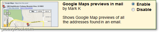 gmail labs google maps previews in mail