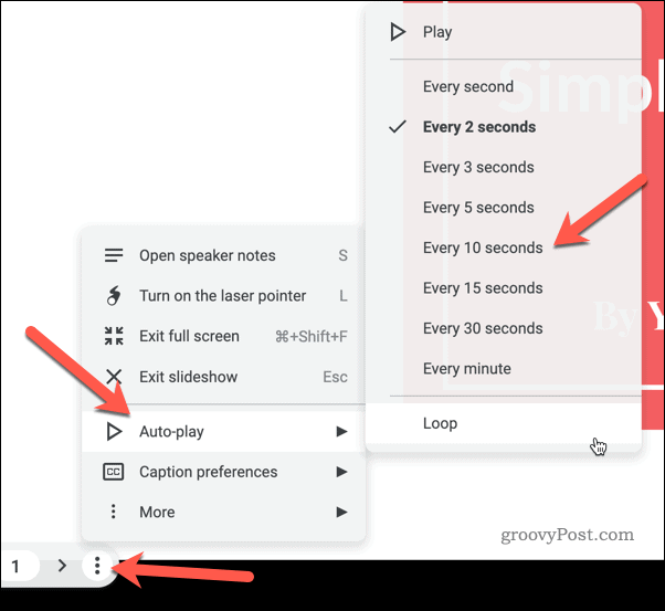 Automatizujte prezentaci Google Slides