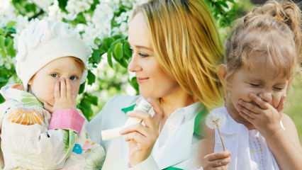 Příznaky jarní alergie u kojenců a dětí! Jak se chránit před jarní alergií?