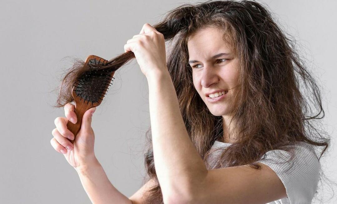 Jak rozcuchat vlasy, které jsou zacuchané a plstěné?