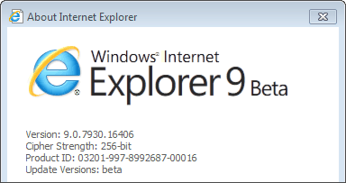 Stažení a funkce aplikace Internet Explorer 9