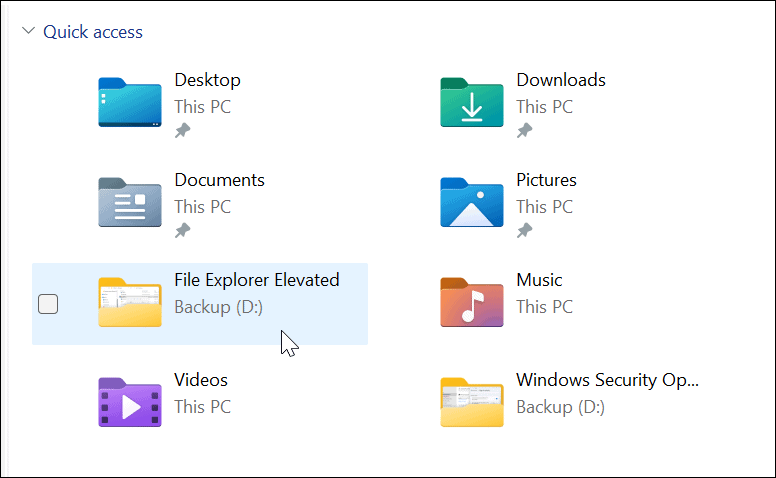 spusťte Průzkumník souborů systému Windows 11 jako správce