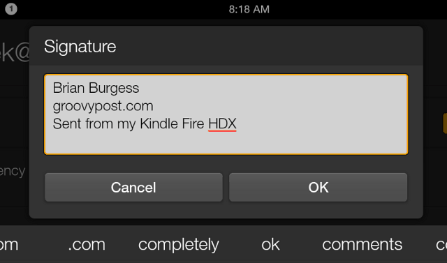 Požární podpis HDX