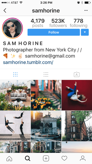 Chcete-li kontaktovat ovlivňujícího instagramu ohledně převzetí příběhu, vyhledejte kontaktní informace v jeho profilu Instagram.