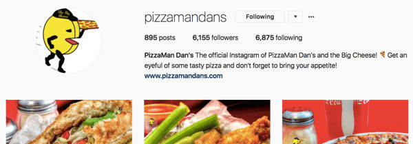 Účet instagramu Pizzamandans se postupem času neustále rozšiřoval.