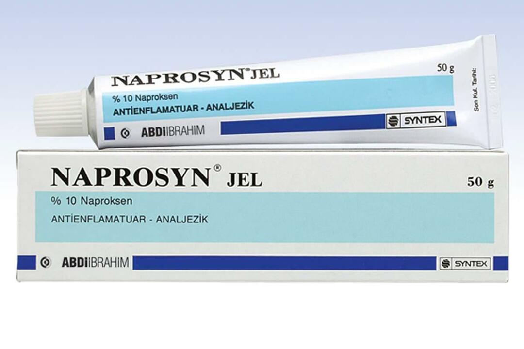 Co Naprosyn Gel dělá a jak se používá? Cena gelu Naprosyn 2023