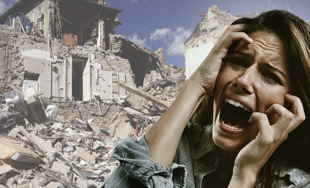 Bojíte se zemětřesení? Je správné, aby se muslim bál?