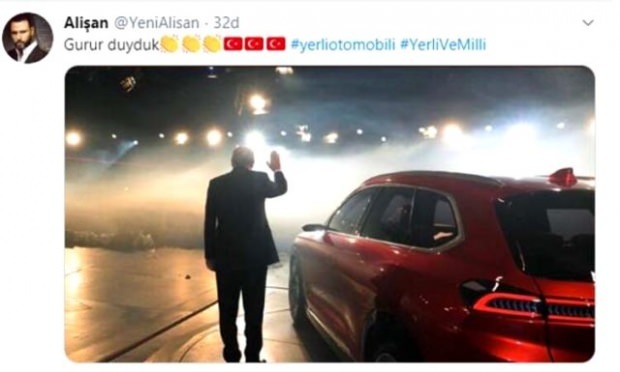 Domácí auto prezidenta prezidenta Erdogana otřáslo sociálními médii! Zvýšení počtu sledujících ...