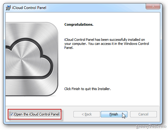 Průvodce instalací iCloud