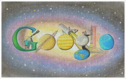 Moje galaxie google doodle