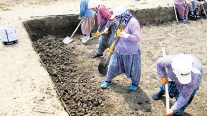Rolnické ženy se staly archeology 