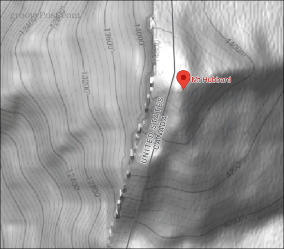 Najděte nadmořskou výšku na Mapách Google