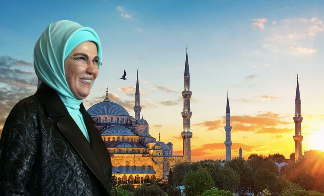 Sdílení ramadánu od Emine Erdoğan: Přeji ramadánu, aby přinesl do naší země pohodu