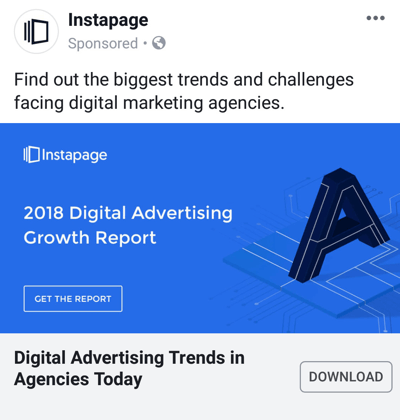 Techniky reklamy na Facebooku, které přinášejí výsledky, například případová studie nabízející službu Instapage