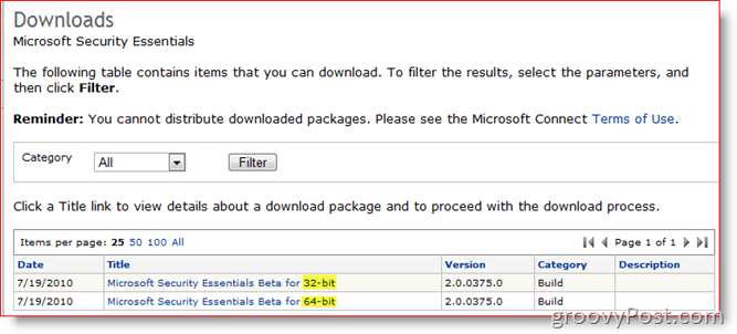 Vydáno Microsoft Security Essentials 2.0 Beta