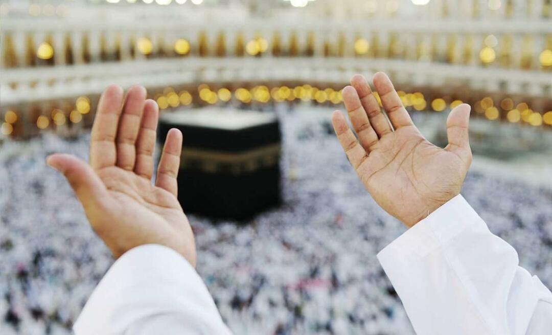 Existuje v islámských pramenech kruhová modlitba?