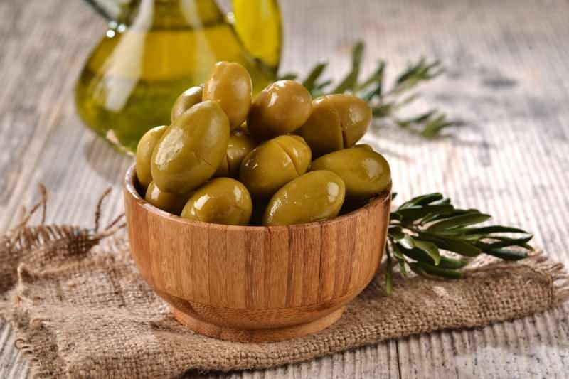 zelené olivy jsou velmi užitečné