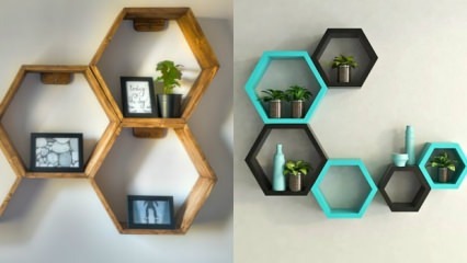 Jak si vyrobit hexagonální knihovnu doma?