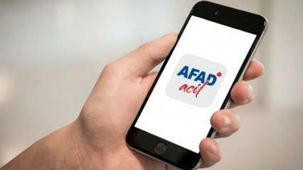 Co je to aplikace tísňového volání AFAD? Co dělá aplikace tísňového volání AFAD?