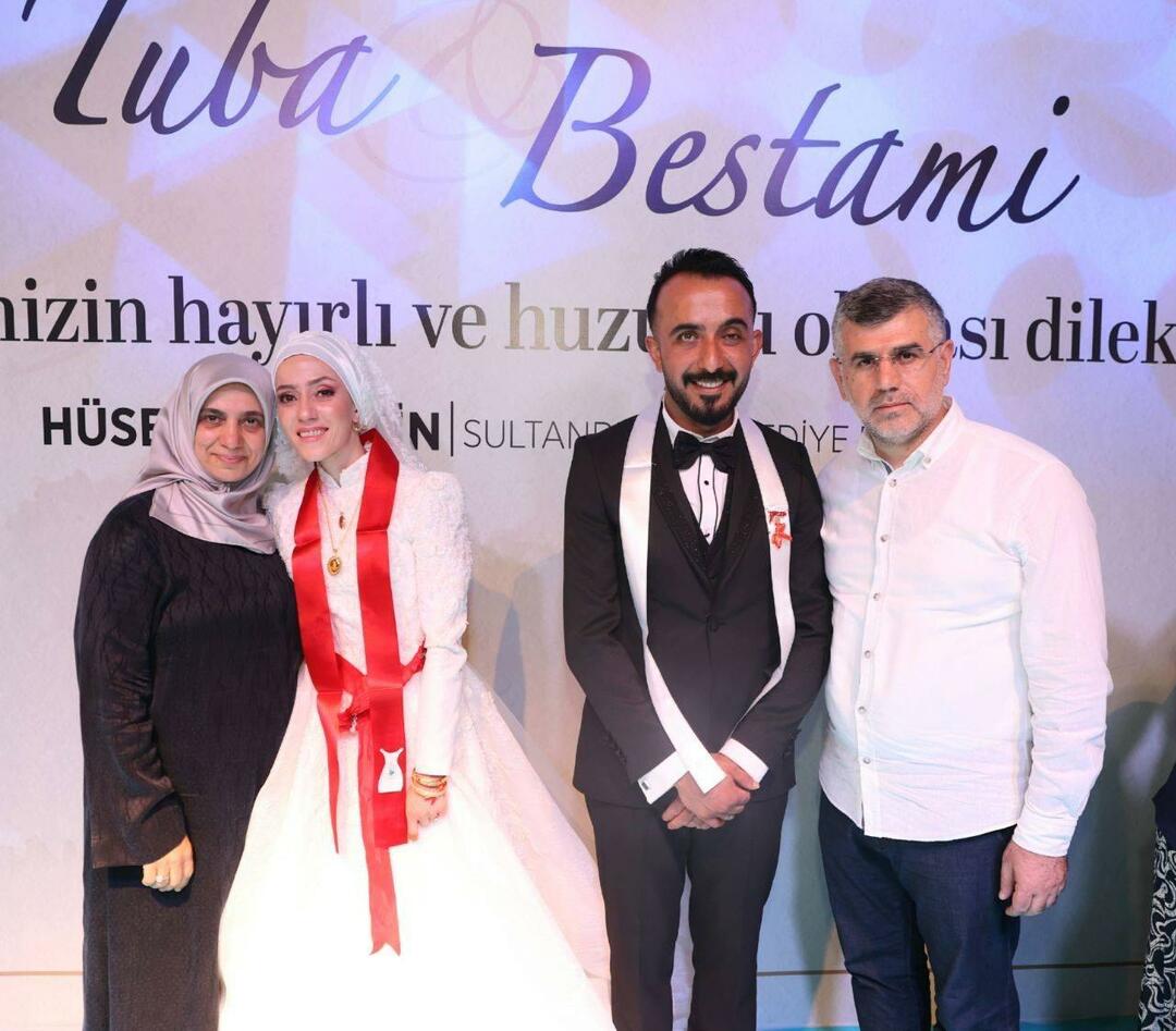 Pár, který přežil zemětřesení, jehož svatební šaty ušila Emine Erdoğan, vstoupil do světového domu!