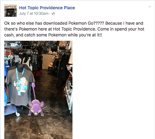 pokemon go social engagement