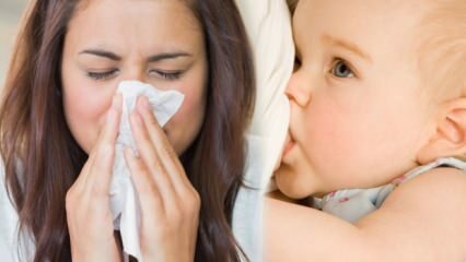 Mohou chřipkové matky kojit své dítě? Pravidla kojení chřipkových matek