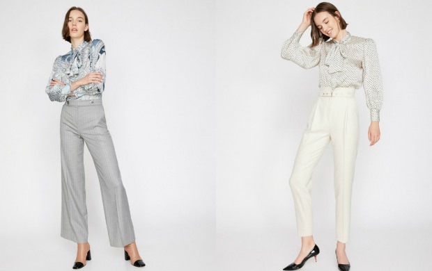 2019 dámské módní kalhoty