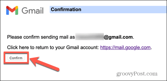 gmail potvrdit alias