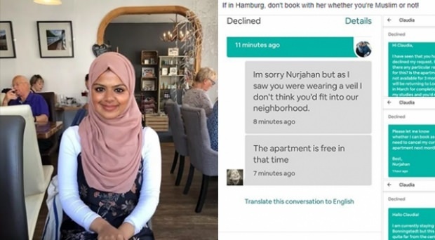 Nepronajali studentovi dům kvůli hidžábu.