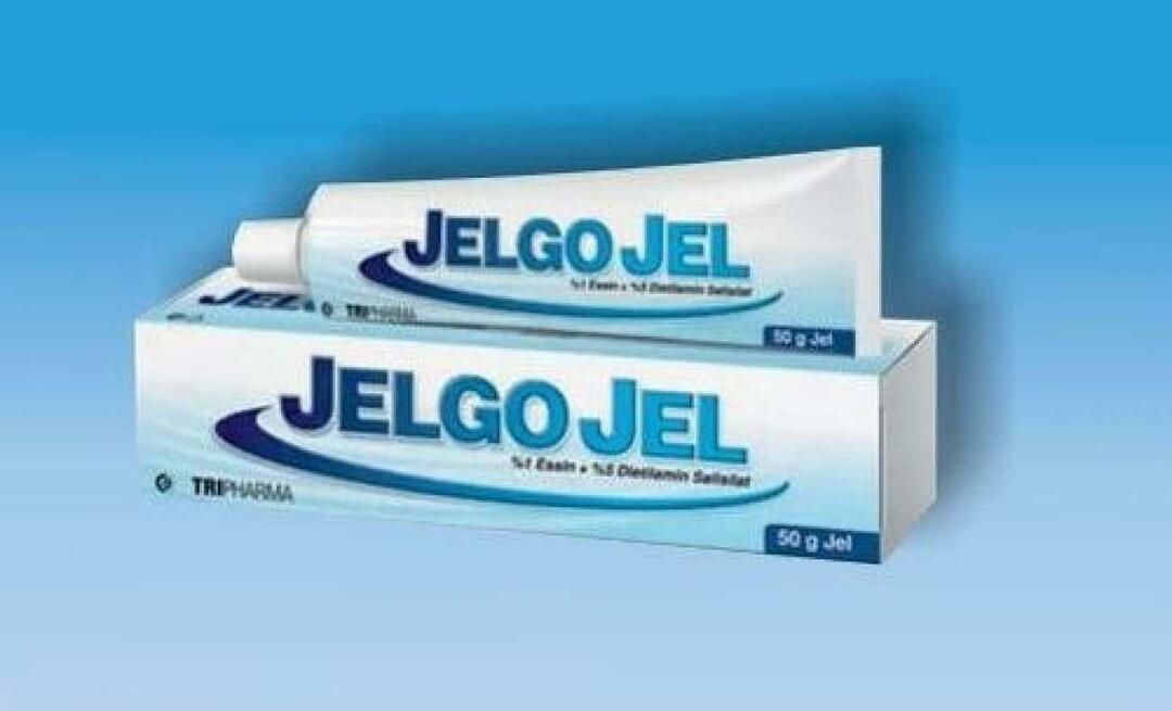 Co Jelgo gel dělá, jaké jsou vedlejší účinky? Použití gelu jelgo!