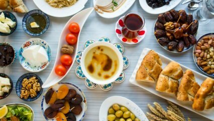 Jak je to menu sahur a iftar, které nezvyšuje váhu? Návrhy dietních ramadánů ...
