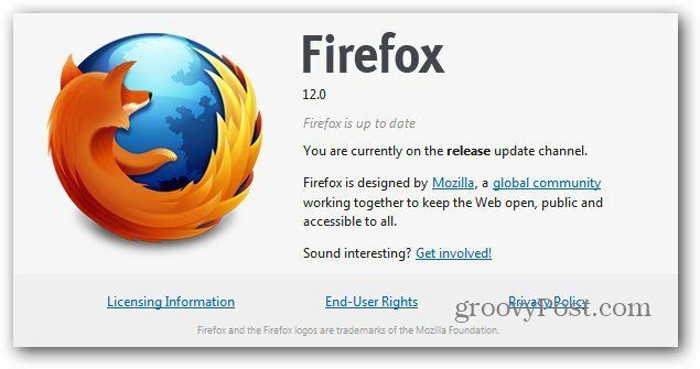 Jak automaticky aktualizovat Firefox