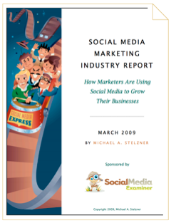 zpráva o odvětví marketingu v sociálních médiích za rok 2009