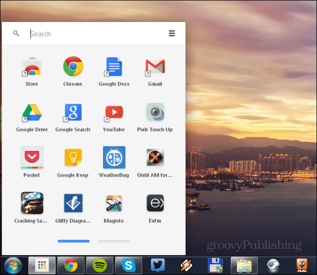 Google je Axing the Desktop Chrome Spouštěč aplikací