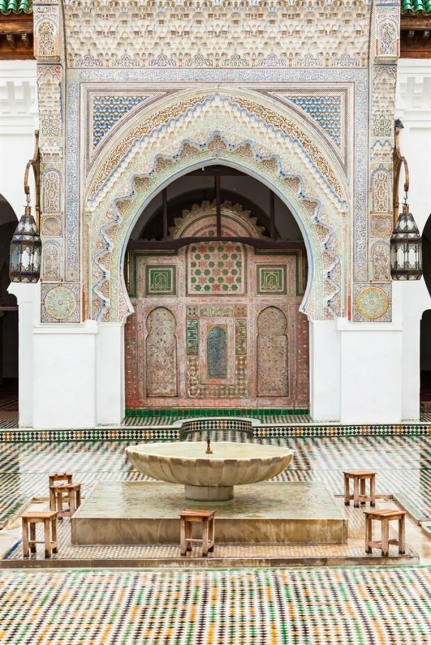 Murabıt architektura Karaviyyin Mosque