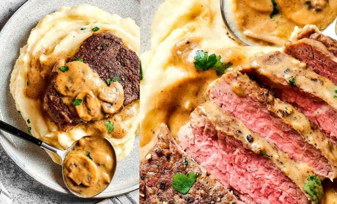 Jak udělat Steak Diana? Recept na steak Diane!