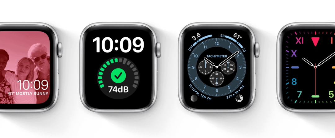 Apple Watch face in watchOS 7