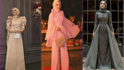 Nejkrásnější hidžábové večerní šaty, které můžete nosit na zimní svatby