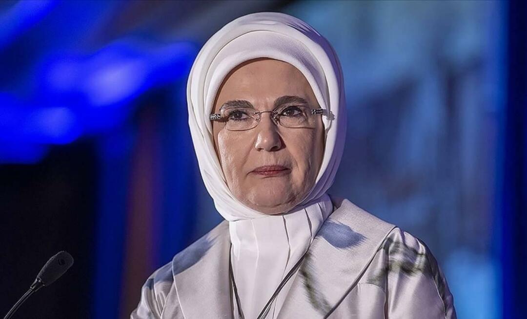 Výzva první dámy Erdoğana do Gazy! "Volám k lidstvu, které sleduje tuto krutost."