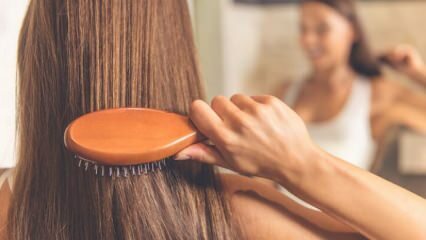 Návrhy na přírodní péči o elektrifikované vlasy doma