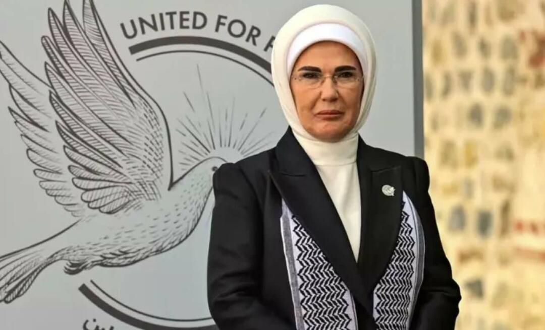 Emine Erdoğan to sdílela! Společná výzva ze summitu Jednoho srdce pro Palestinu