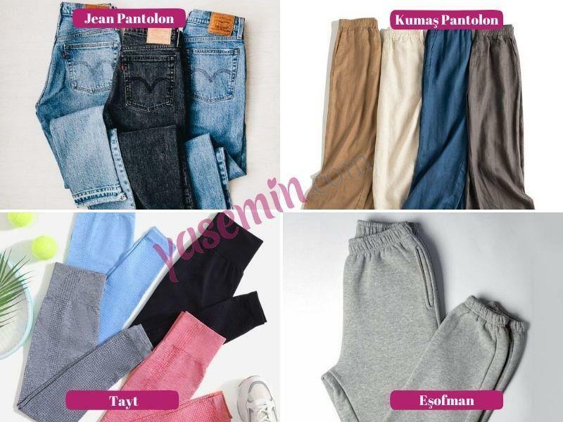 Výběr šatních kalhot s kapslí